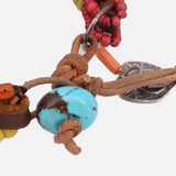 JES MAHARRY STERLING SILVER GEMSTONE BRACELETS