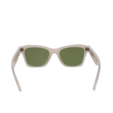 CELINE CL40058I RECTANGLE CAT EYE SUNGLASSES WHITE
