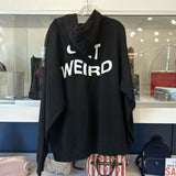 ANTISOCIAL HOODIE TOPS BLACK M