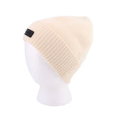 CANADA GOOSE BEANIE HATS CREAM