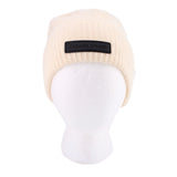 CANADA GOOSE BEANIE HATS CREAM