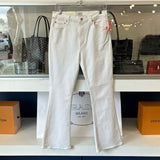 Citizens Of Humanity LILAH HIGH RISE BOOTCUT DENIM WHITE S | 28