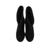 UGG CLASSIC FEMME SHORT WEDGE BOOTS BLACK 11 US