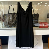 EILEEN FISHER SCOOP NECK TUNIC TOPS BLACK XL