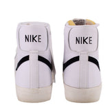 NIKE BLAZER MID 77 HIGH TOP SNEAKERS WHITE 8 US