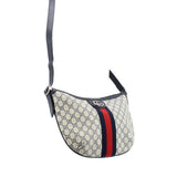 GUCCI OPHIDIA MEDIUM SHOULDER BAGS BLUE