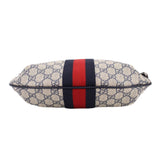 GUCCI OPHIDIA MEDIUM SHOULDER BAGS BLUE