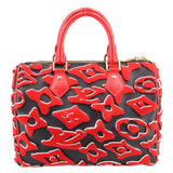LOUIS VUITTON BANDOULIERE 25 URS FISCHER SATCHELS RED