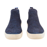 ROTHYS CHELSEA METALLIC SNEAKERS NAVY 6.5 US