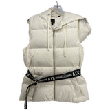 ARMANI EX DOWN VEST WHITE M