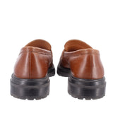 MADEWELL BRADLEY LUGSOLE LOAFERS BROWN 9.5 US