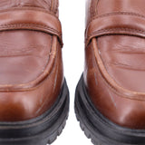 MADEWELL BRADLEY LUGSOLE LOAFERS BROWN 9.5 US