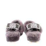 UGG FLUFF YEAH SANDALS GRAY 7 US