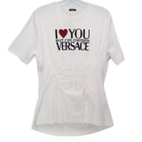 VERSACE GRAPHIC TOPS WHITE S/M | 40