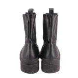 GOOD AMERICAN PLATFORM BOOTS BLACK 10 US