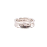 TIFFANY & CO 1837 STERLING SILVER RINGS 10
