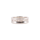 TIFFANY & CO 1837 STERLING SILVER RINGS 10