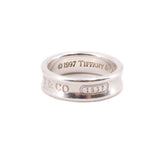 TIFFANY & CO 1837 STERLING SILVER RINGS 10