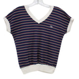 OSCAR VNECK TOPS BLUE S