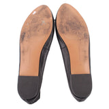 BANANA REP LEATHER FLATS BLACK 9.5 US