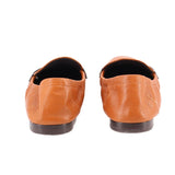 TORY BURCH LEATHER LOAFERS TAN 8