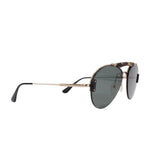 PRADA SPR 62U PILOT SUNGLASSES BLACK