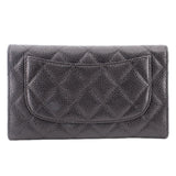 CHANEL TIMELESS CAVIAR WALLETS BLACK