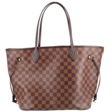 LOUIS VUITTON NEVERFULL MM TOTES DAMIER EBENE
