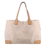 TORY BURCH ELLA CANVAS TOTES NATURAL