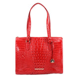 BRAHMIN ANYWHERE MELBOURNE TOTES RED