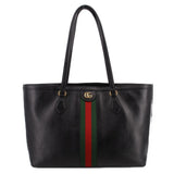 GUCCI MEDIUM OPHIDIA TOTES BLACK