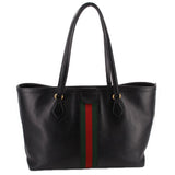 GUCCI MEDIUM OPHIDIA TOTES BLACK