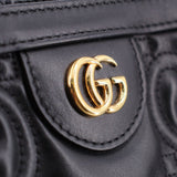 GUCCI JUMBO GG MATELASSE TOTES BLACK