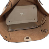 LOUIS VUITTON MAHINA HINA MM TOTES TAUPE