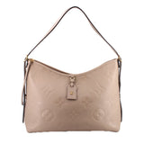 LOUIS VUITTON CARYALL MM EMPREINTE SHOULDER BAGS TURTLEDOVE