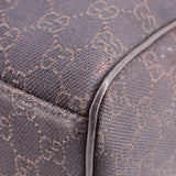 GUCCI MINI BOSTON HANDLE BAG BROWN