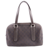 GUCCI MINI BOSTON HANDLE BAG BROWN