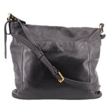 HOBO LEATHER CROSSBODYS BLACK