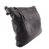 HOBO LEATHER CROSSBODYS BLACK