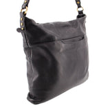 HOBO LEATHER CROSSBODYS BLACK