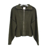 VARLEY RIBBED SWEATERS GREEN S