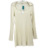 REFORMATION STRETCH DRESSES CREAM M