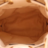 TORY BURCH FLEMING MINI BUCKET CROSSBODYS CREAM