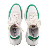 CASABLANCA CASA SPORT ATLANTIS SNEAKERS WHITE/GREEN 8 US