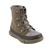 SOREL WATERPROOF SUEDE BOOTS GREEN 8 US