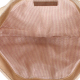 LAUREN MERKIN METALLIC CLUTCHES GOLD