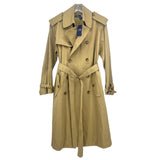 RALPH LAUREN DOUBLE-BREASTED TRENCH OUTERWEAR KHAKI S