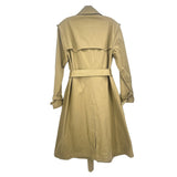 RALPH LAUREN DOUBLE-BREASTED TRENCH OUTERWEAR KHAKI S