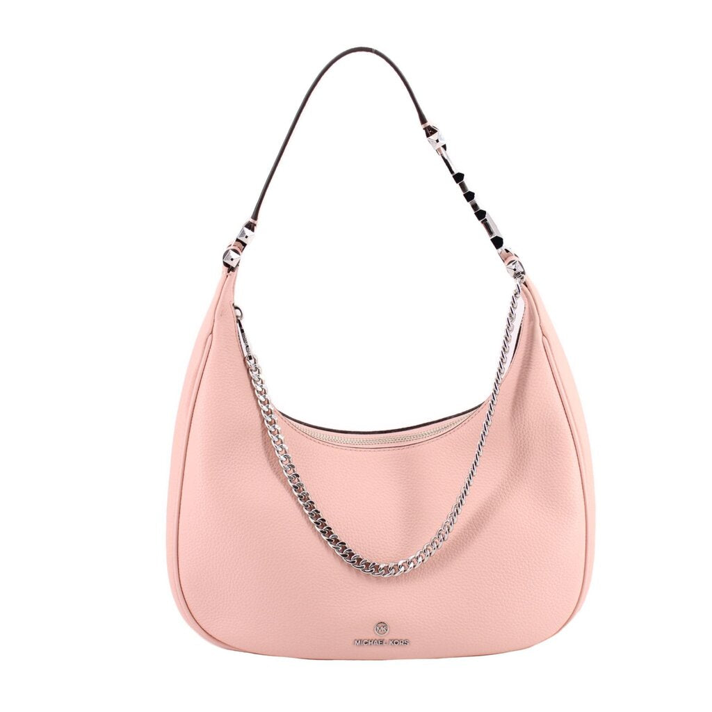 MICHAEL KORS PIPER LARGE PEBBLED LEATHER SHOULDER BAGS PINK – The