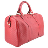 GUCCI MICROGUCCISSIMA JOY BOSTON CROSSBODYS RED